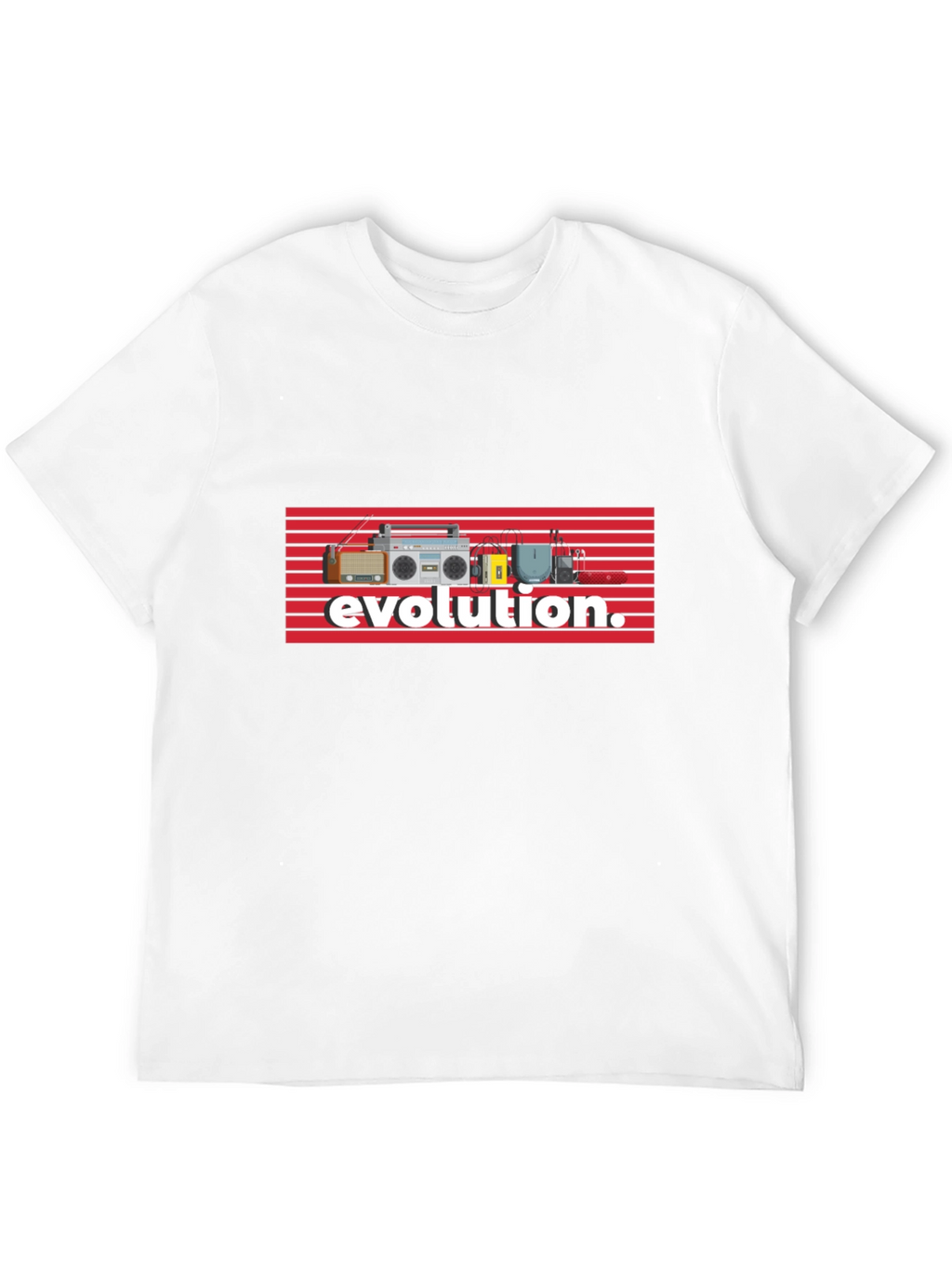 Evolution of Music Tee