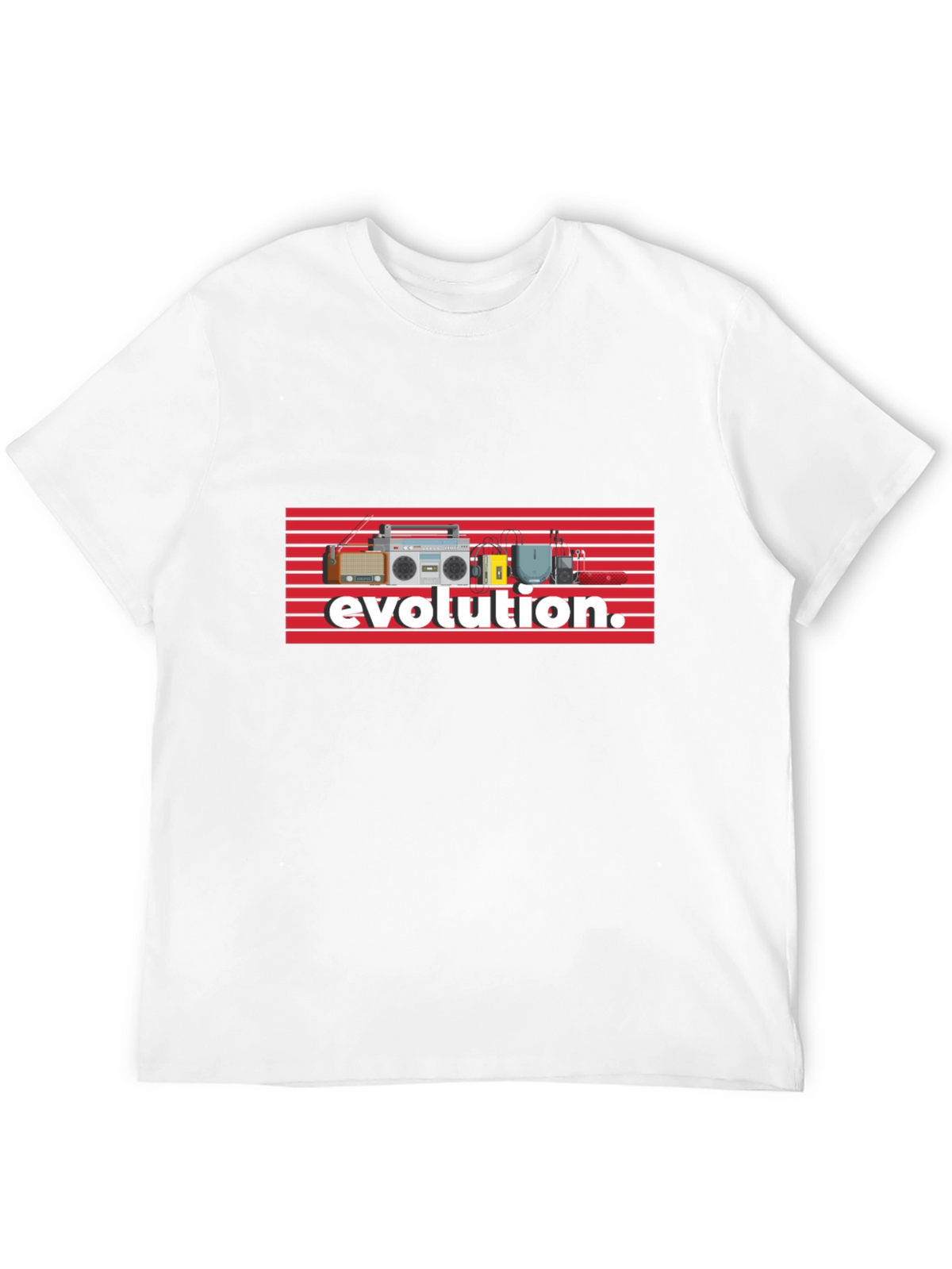Evolution of Music Tee