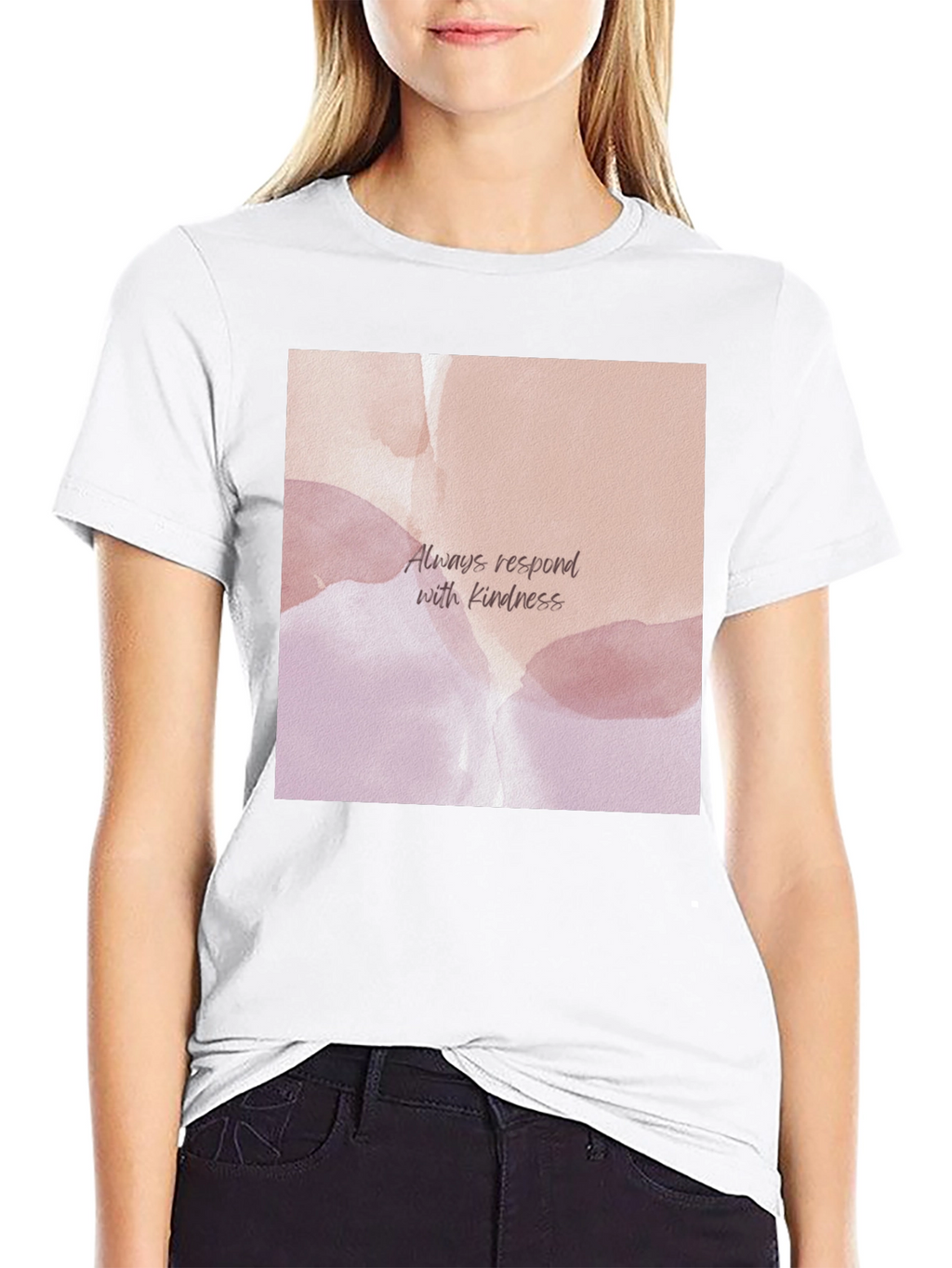 Kindness Graphic T-Shirt - Black