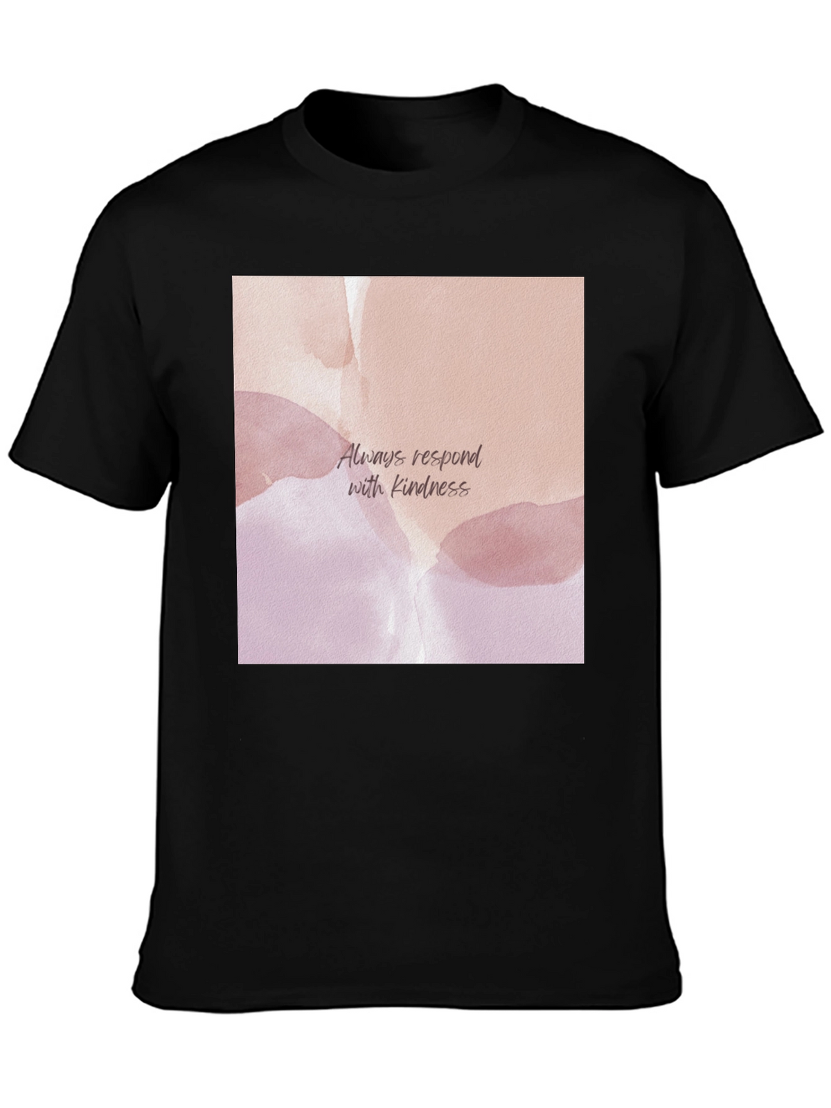 Kindness Graphic T-Shirt - Black