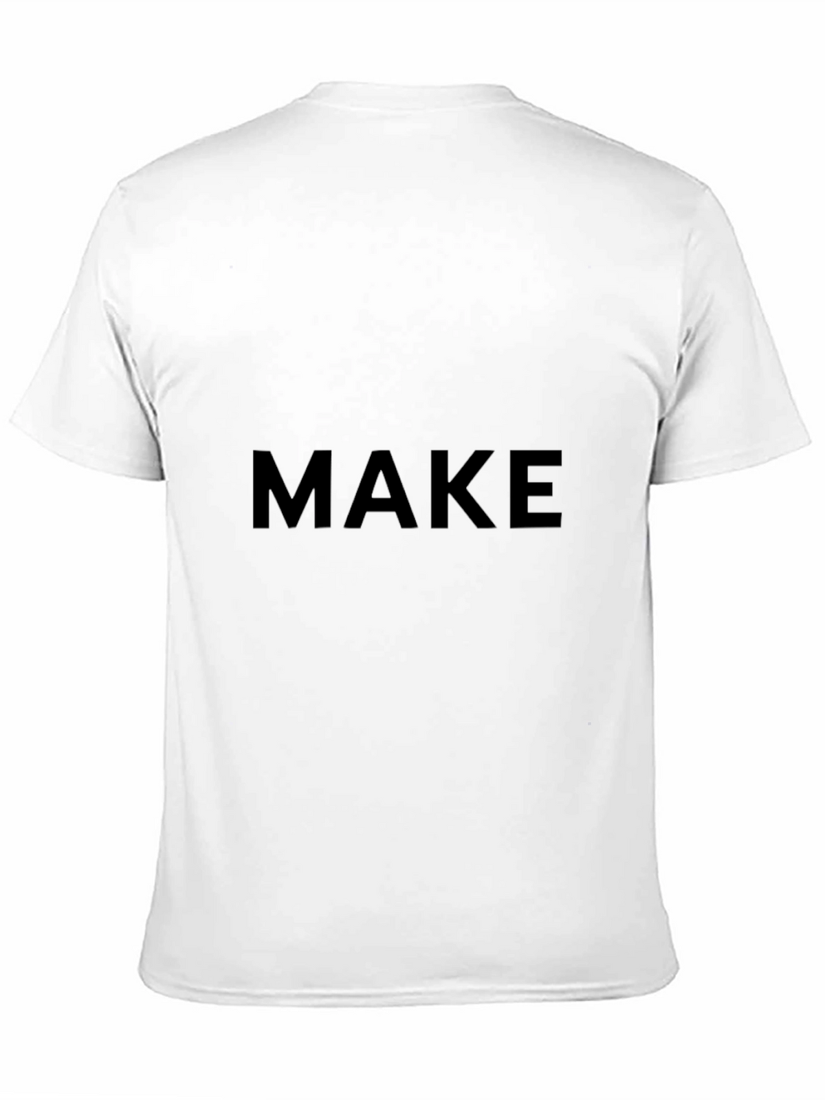 MAKE T-Shirt - Classic Black Cotton Tee