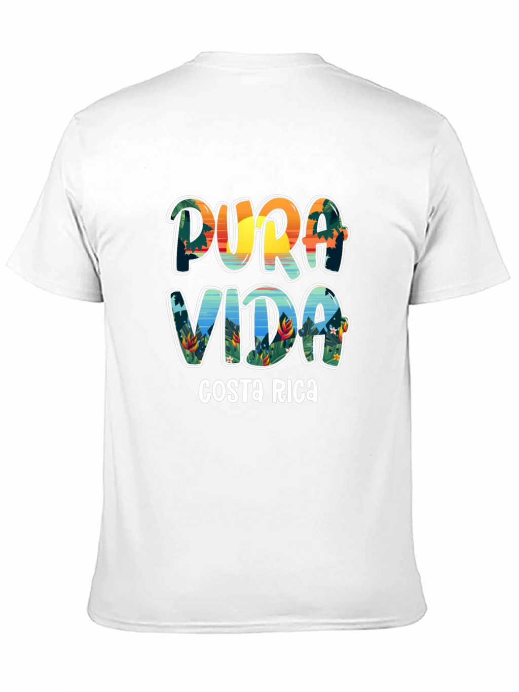 Pura Vida Costa Rica Graphic T-Shirt