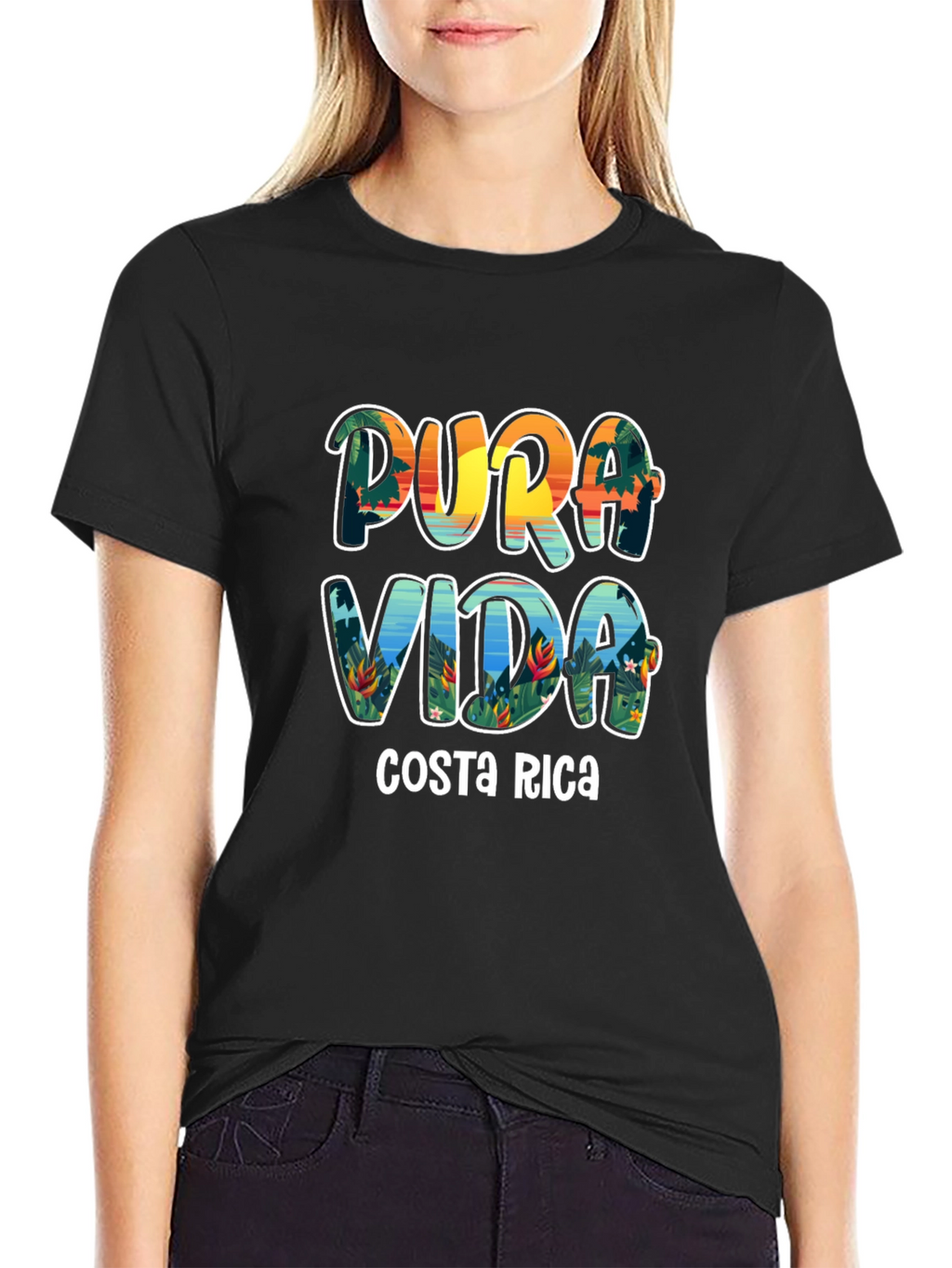 Pura Vida Costa Rica Graphic T-Shirt