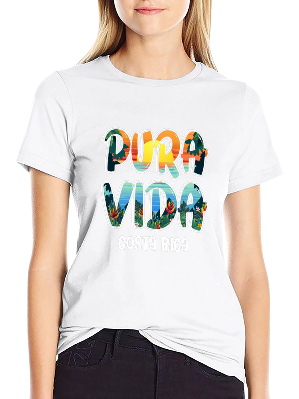 Pura Vida Costa Rica Graphic T-Shirt