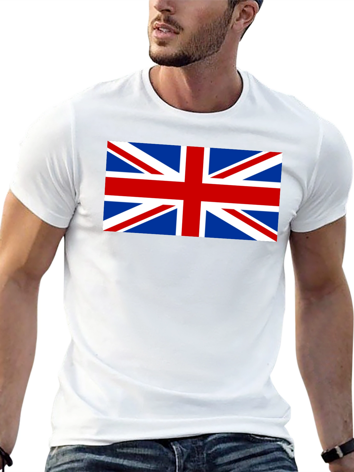 Union Jack Graphic Tee - British Flag T-Shirt