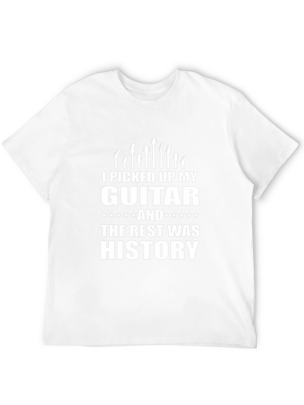Guitar History Graphic Tee