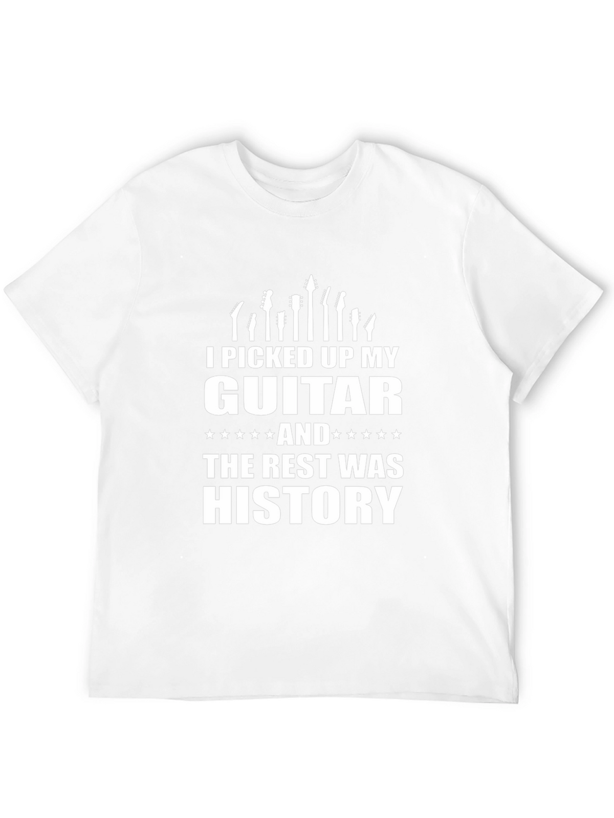 Guitar History Graphic Tee