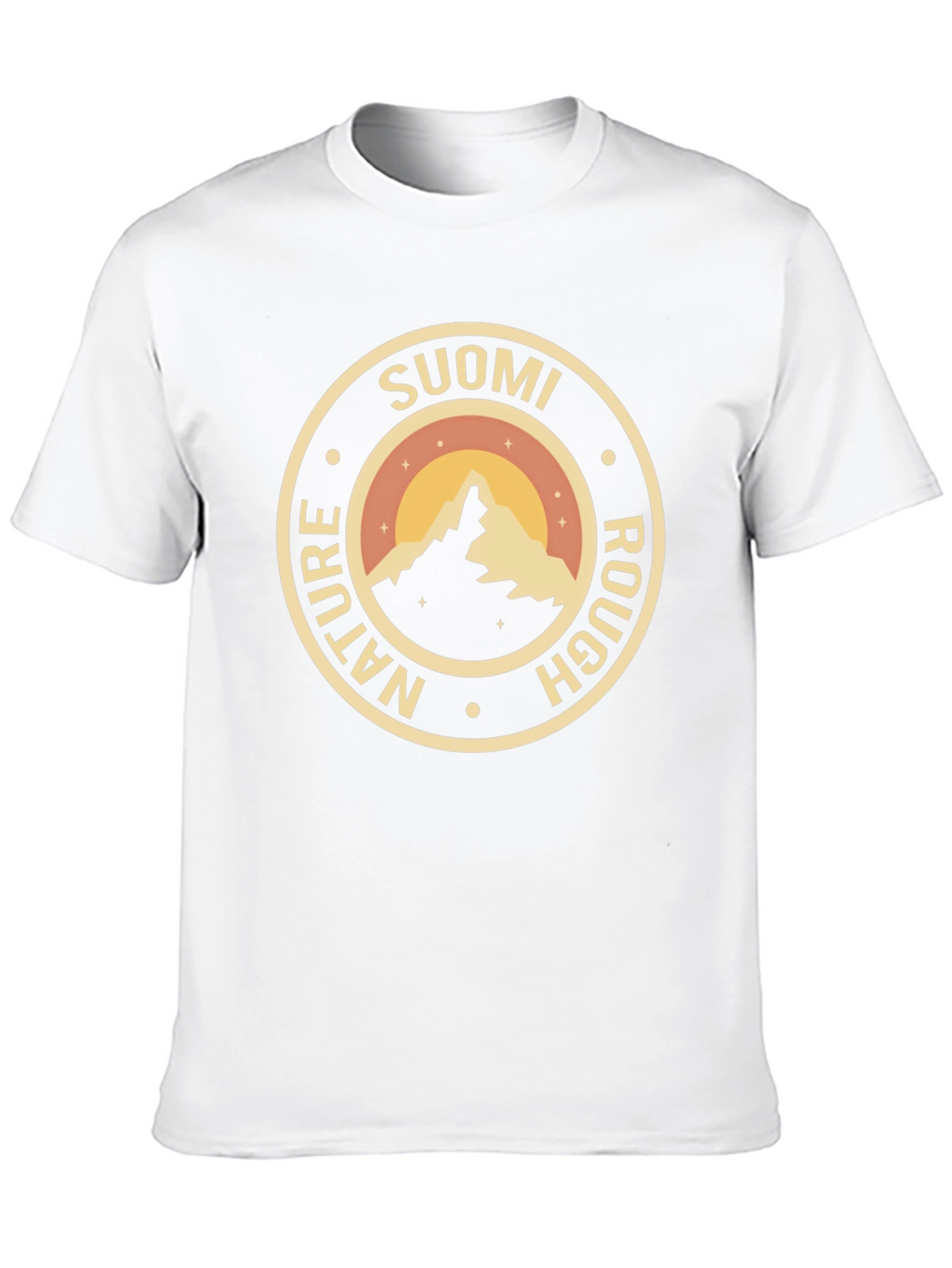 Suomi Nature Rough Mountain Graphic Tee