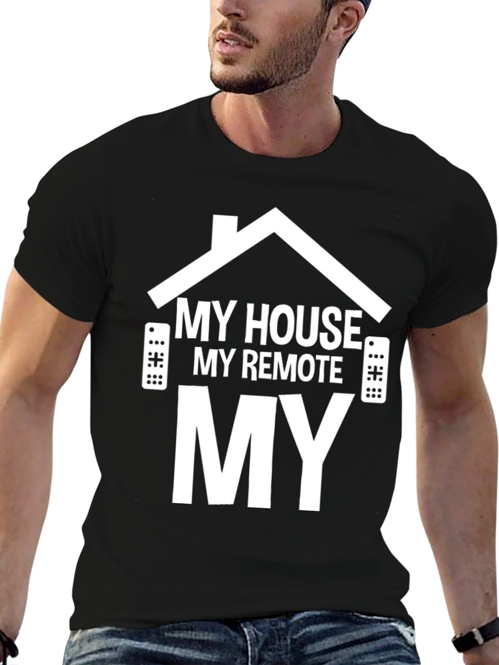 My House My Remote My TV T-Shirt