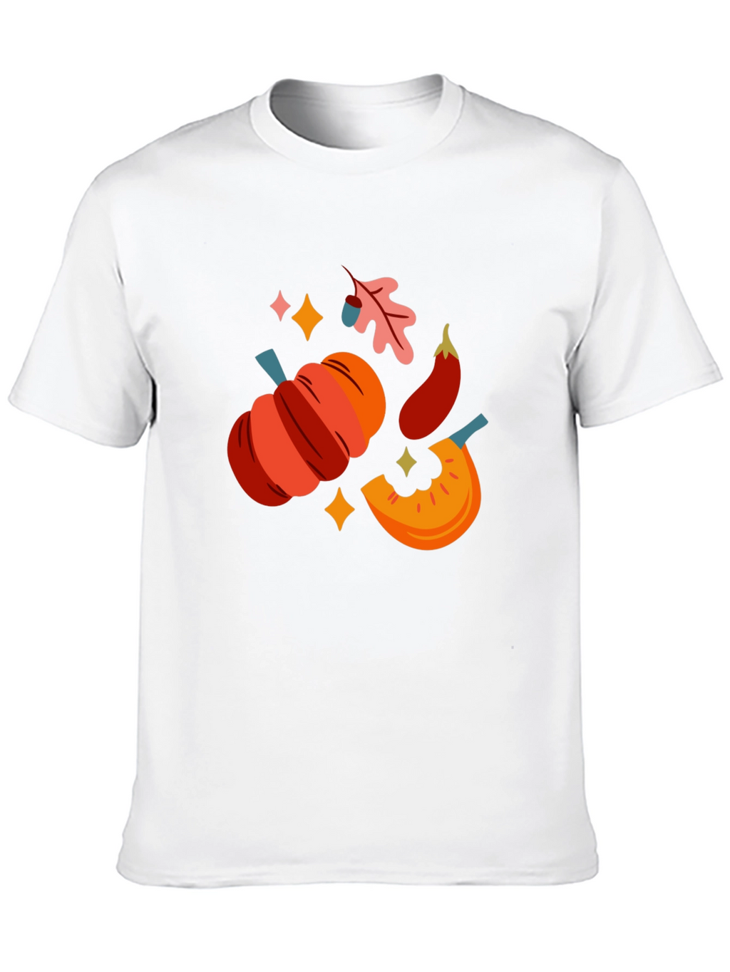 Fall Harvest Graphic Tee - Black T-Shirt