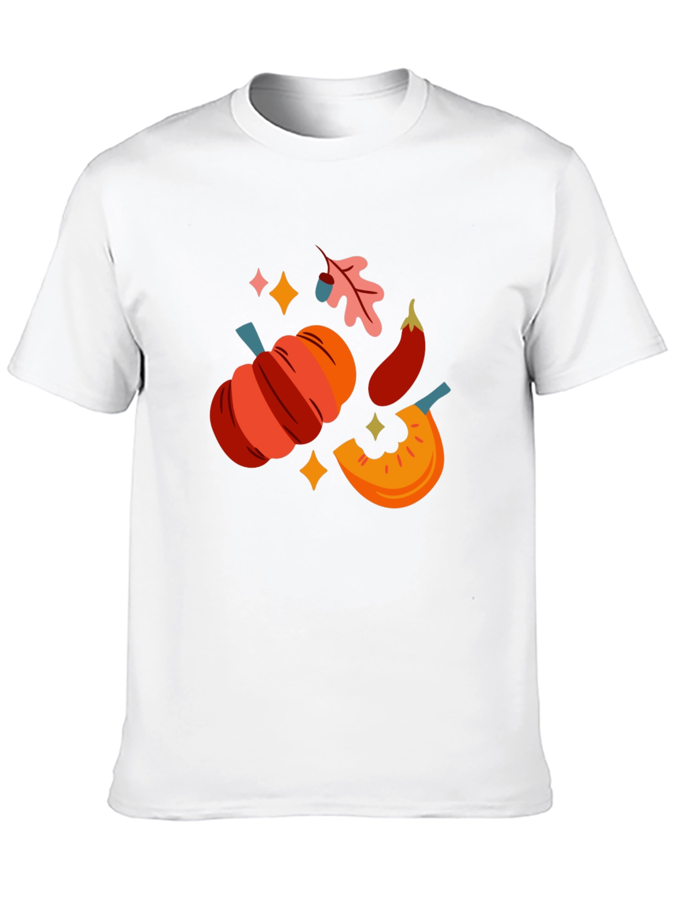 Fall Harvest Graphic Tee - Black T-Shirt