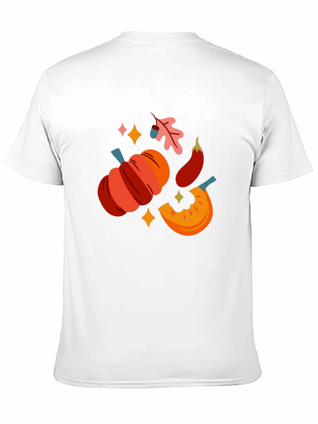 Fall Harvest Graphic Tee - Black T-Shirt