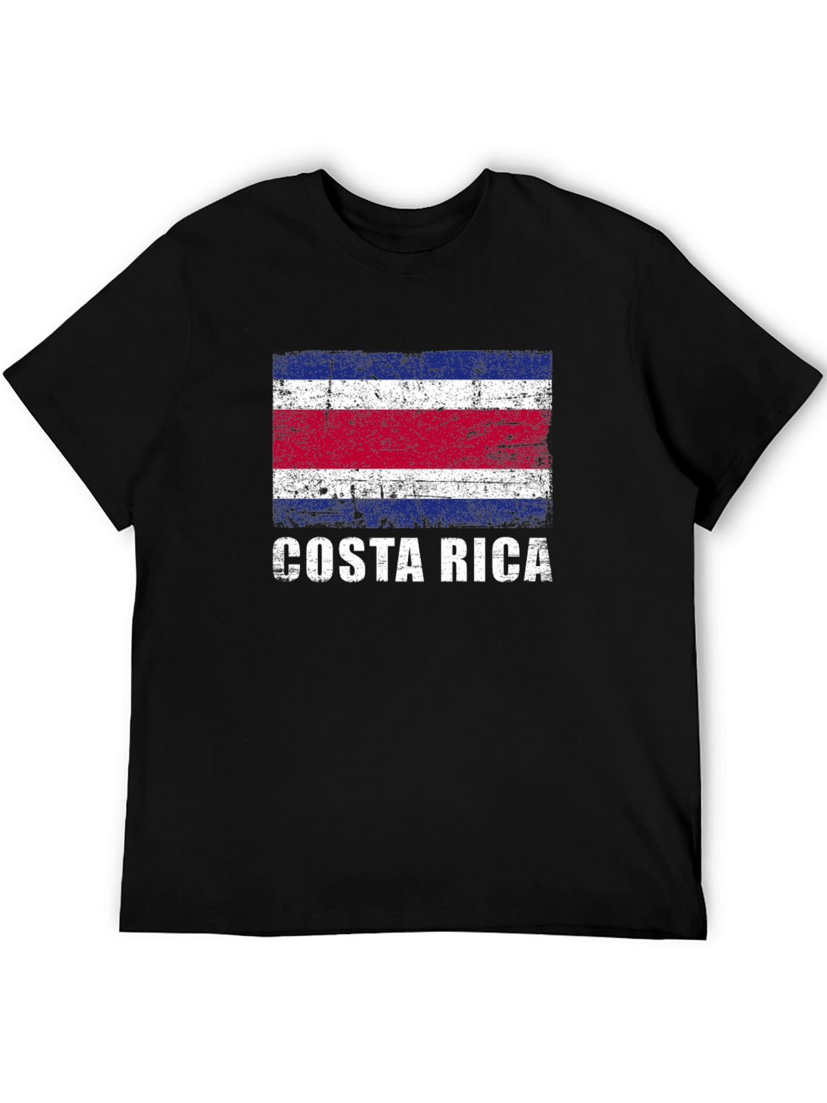 Costa Rica Flag Graphic T-Shirt - Patriotic Pride