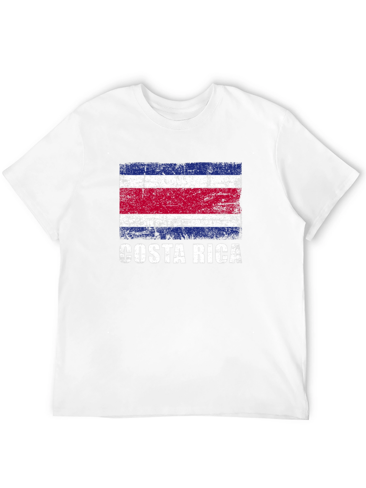 Costa Rica Flag Graphic T-Shirt - Patriotic Pride