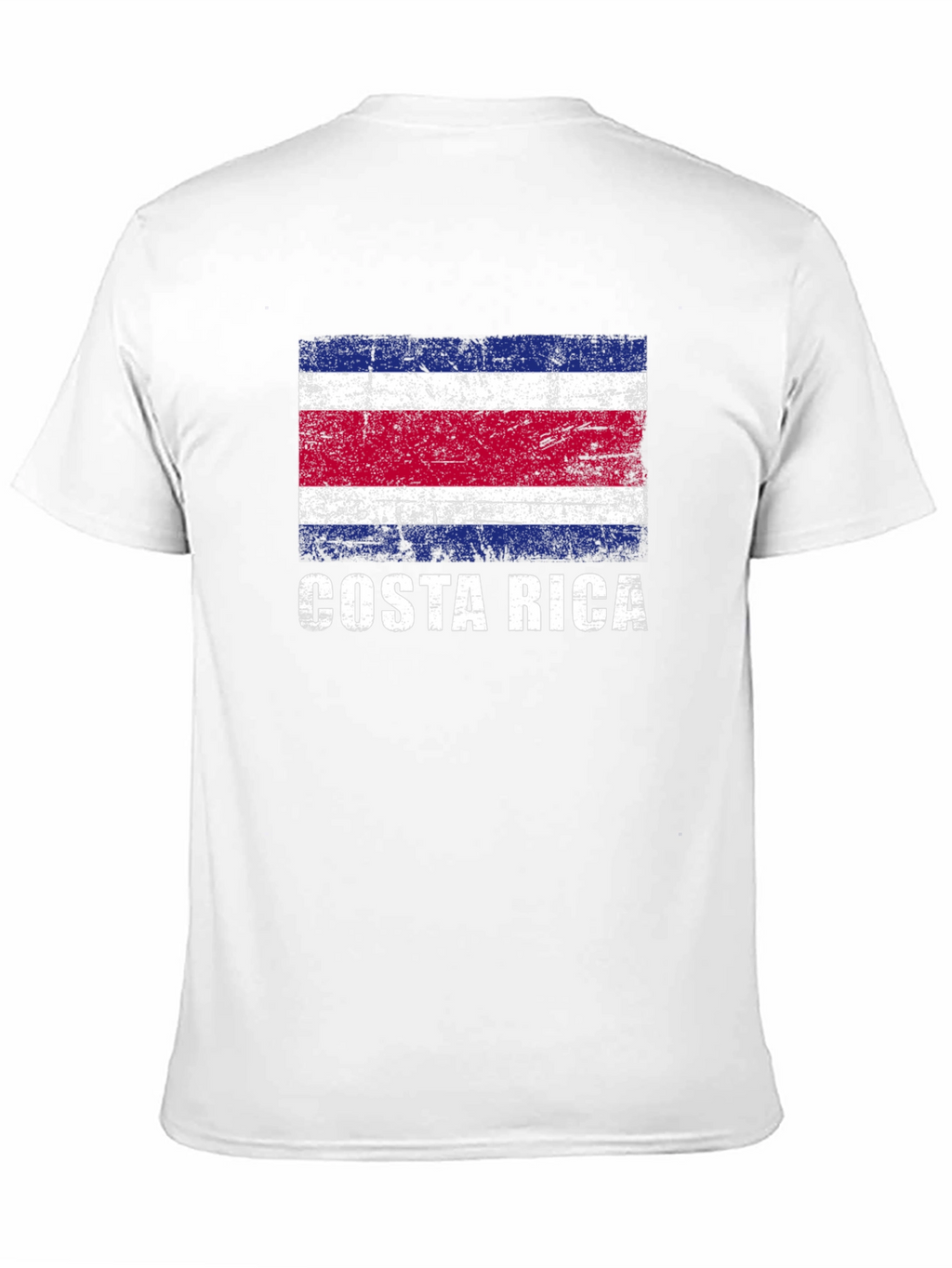 Costa Rica Flag Graphic T-Shirt - Patriotic Pride