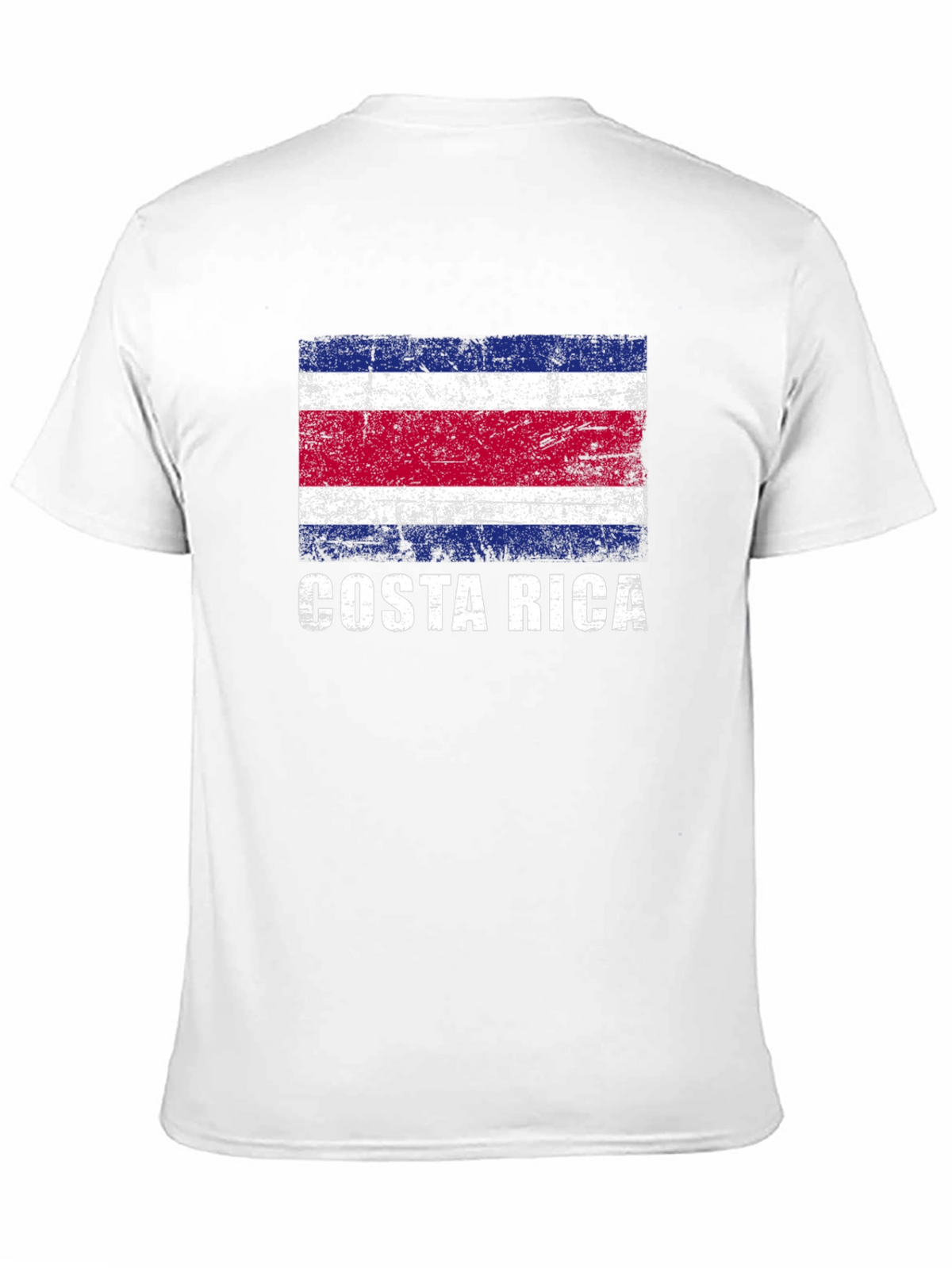 Costa Rica Flag Graphic T-Shirt - Patriotic Pride