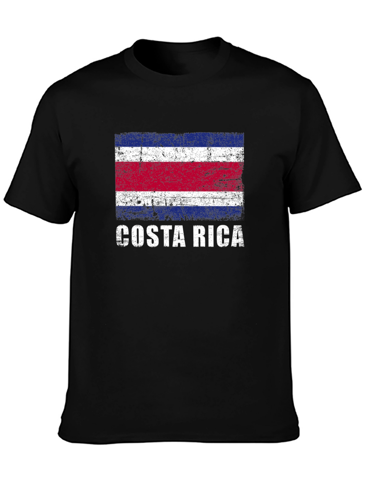 Costa Rica Flag Graphic T-Shirt - Patriotic Pride