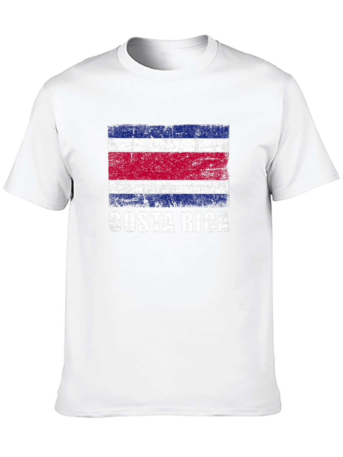 Costa Rica Flag Graphic T-Shirt - Patriotic Pride
