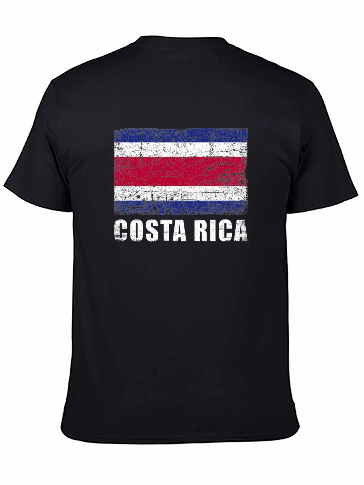 Costa Rica Flag Graphic T-Shirt - Patriotic Pride