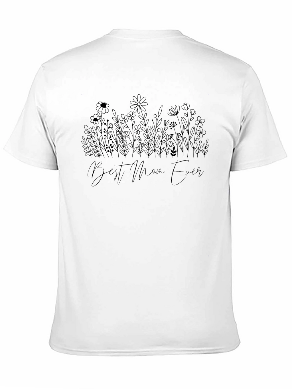 Best Mom Ever Floral T-Shirt