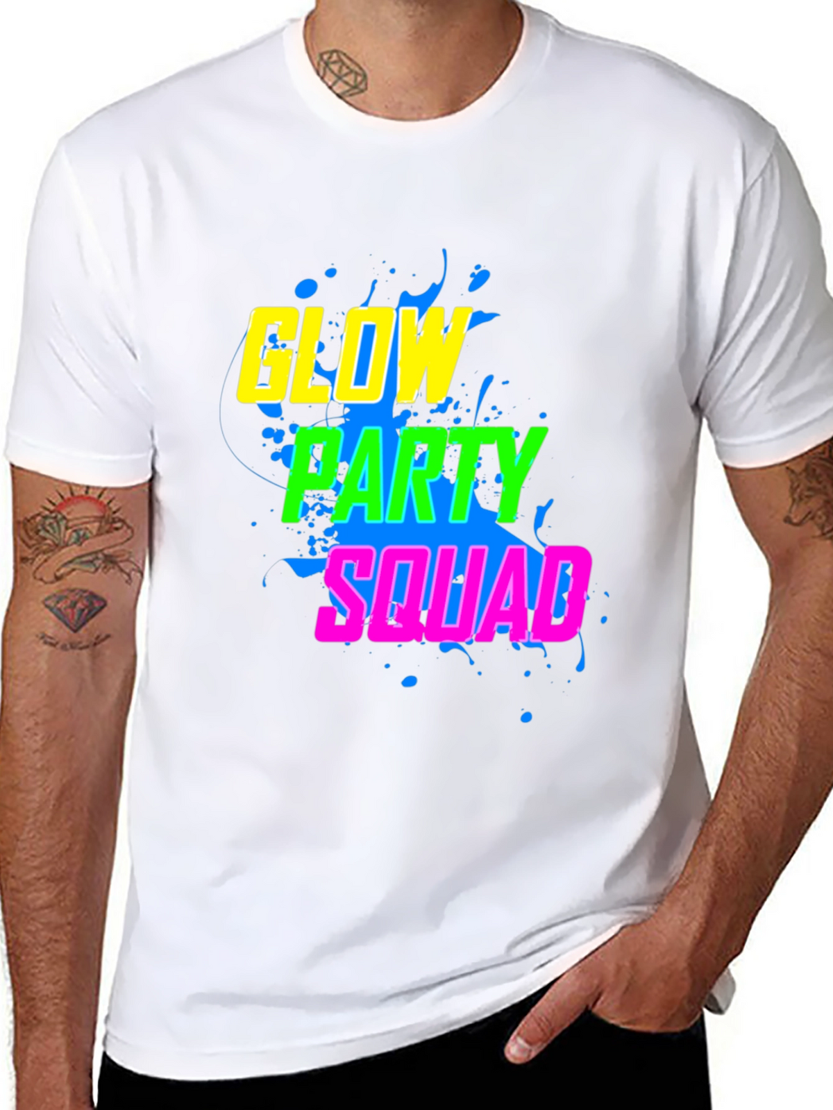 Glow Party Squad T-Shirt