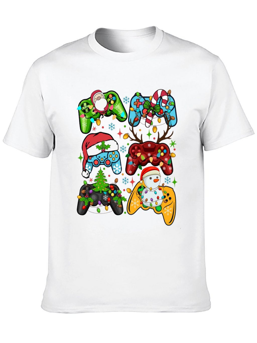Christmas Gaming T-Shirt - Holiday Gamer Tee