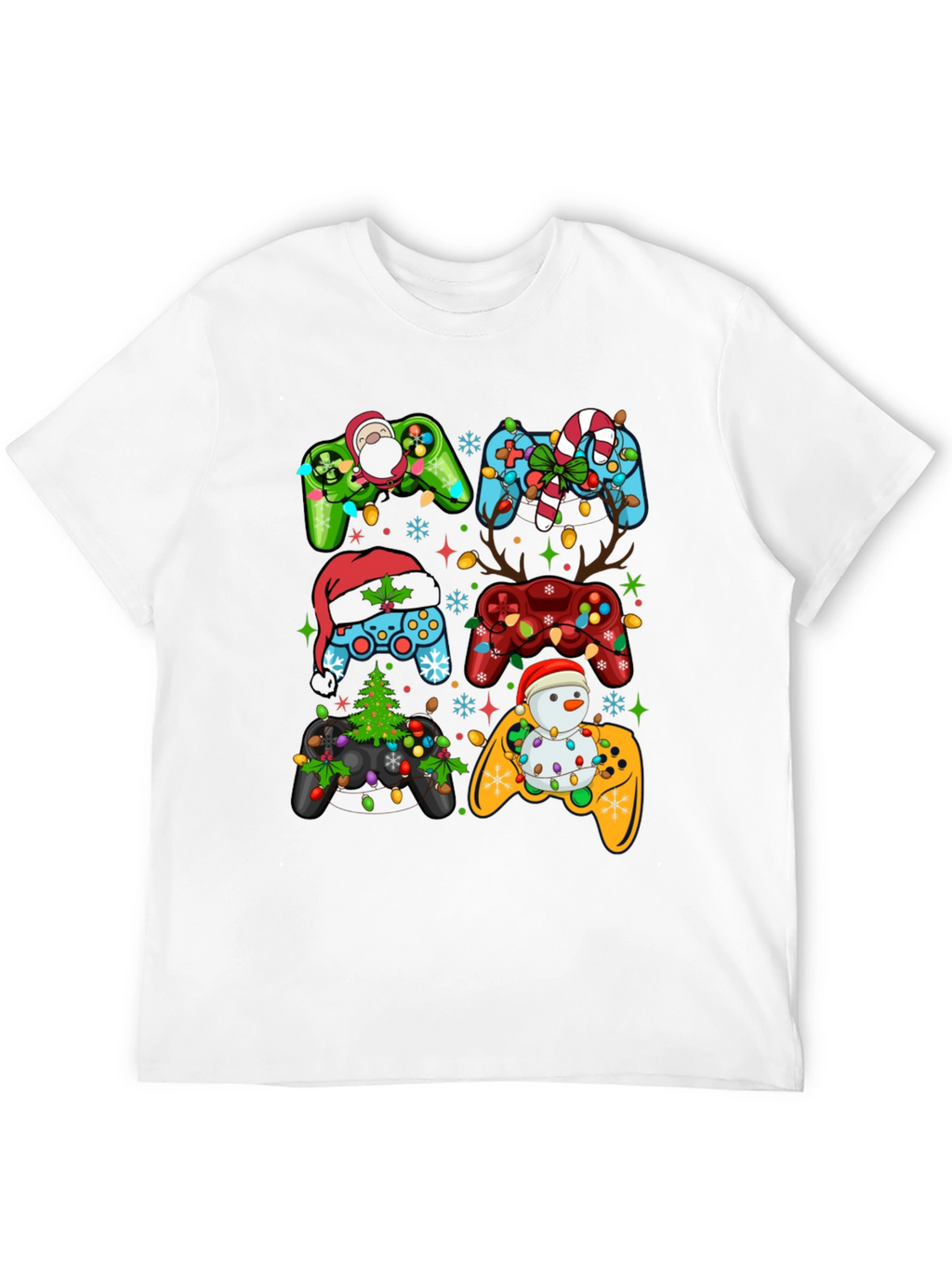 Christmas Gaming T-Shirt - Holiday Gamer Tee