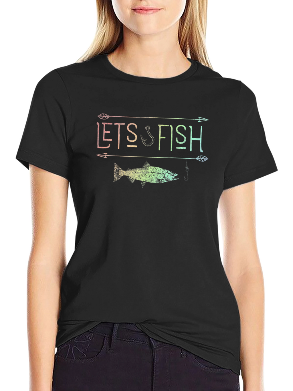 Lets Fish Graphic T-Shirt