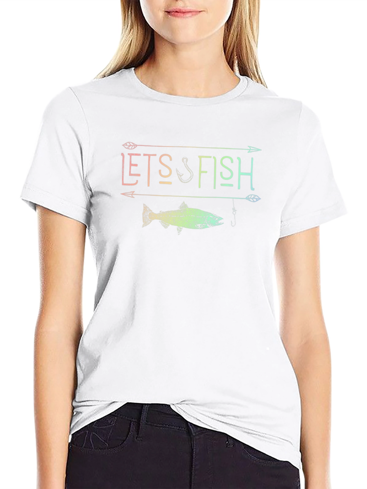 Lets Fish Graphic T-Shirt