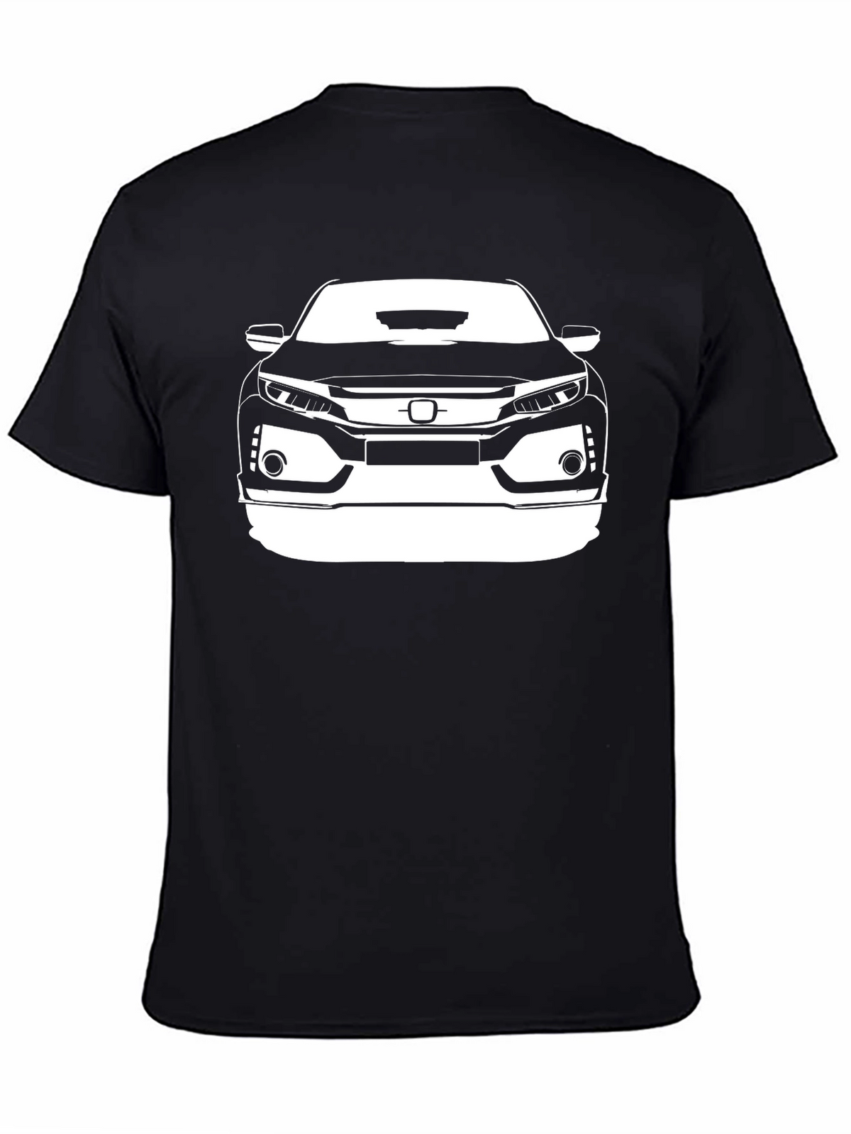 Black Car Graphic T-Shirt - Automotive Enthusiast Tee