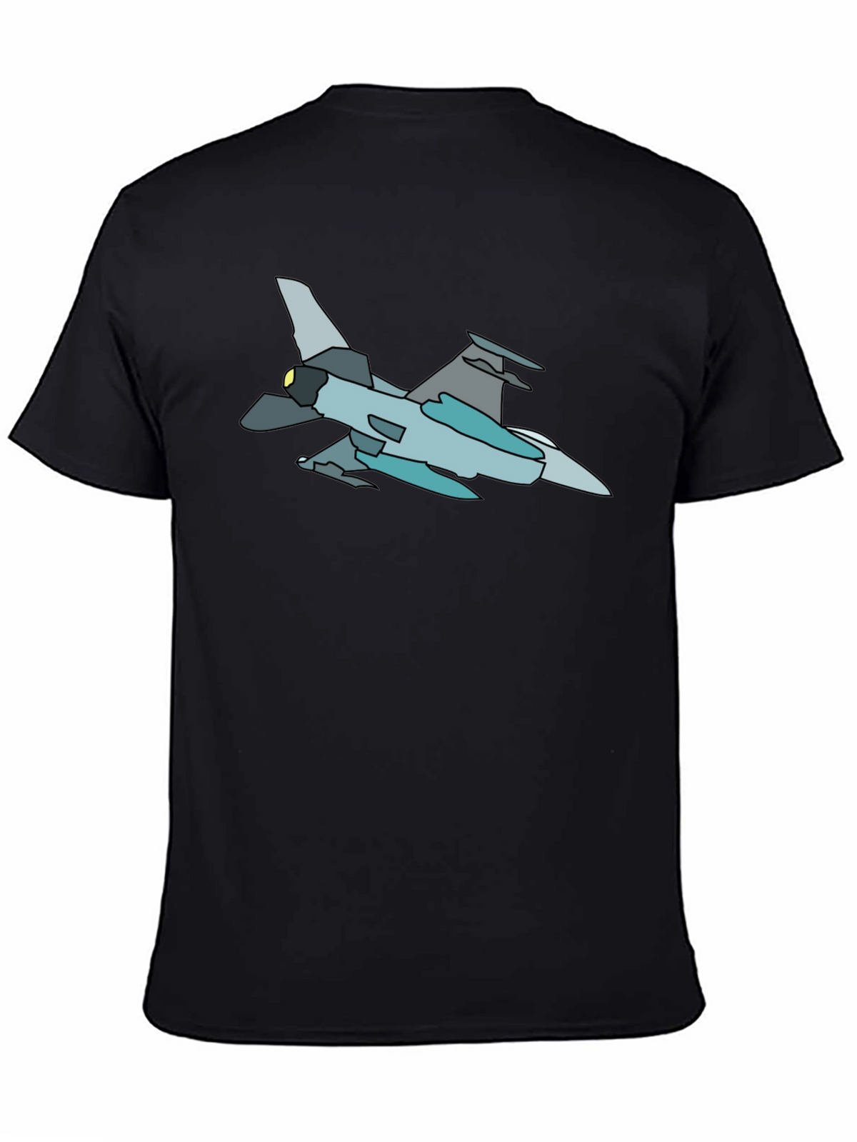 Fighter Jet Graphic Tee - Cool Airplane Design