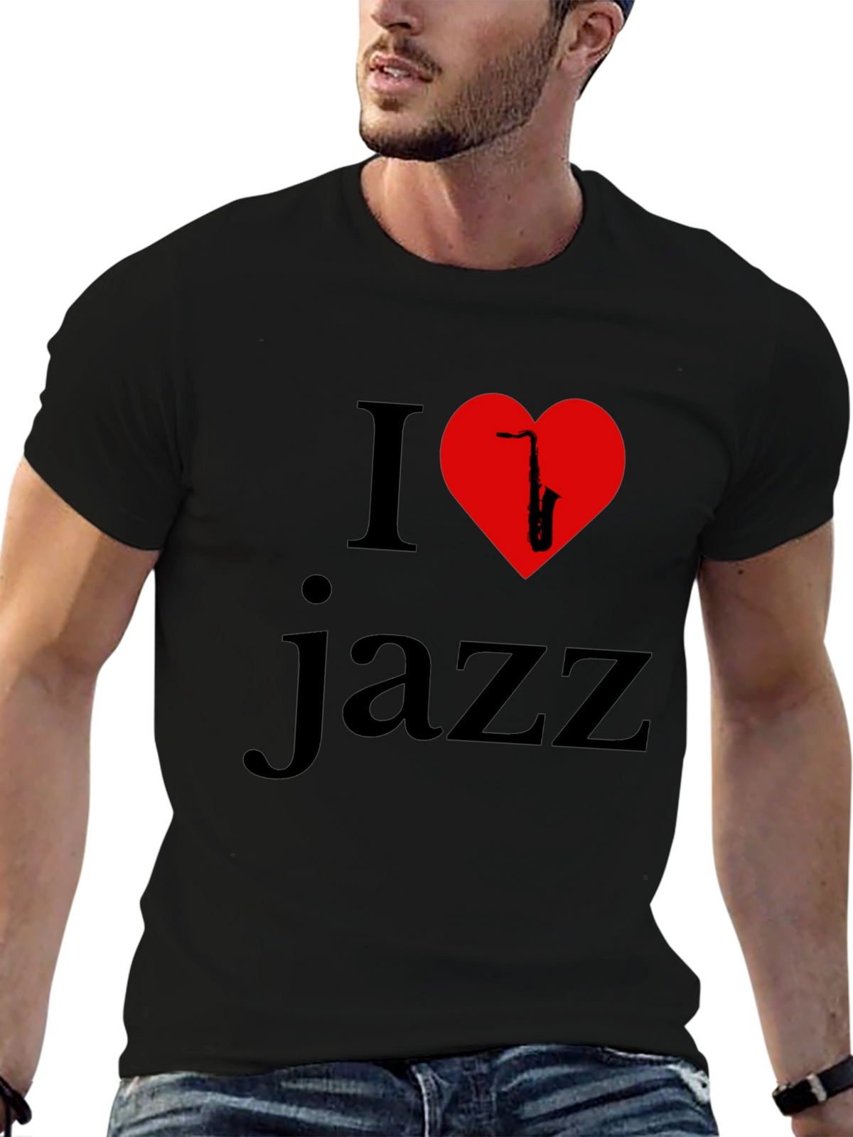 I Love Jazz T-Shirt - Music Lover Tee