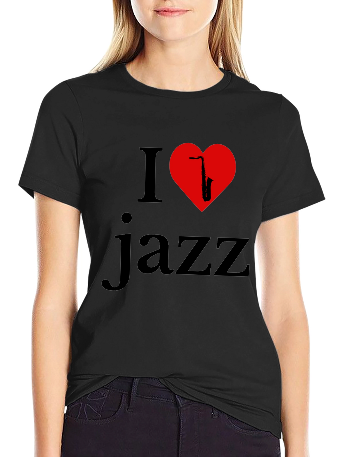 I Love Jazz T-Shirt - Music Lover Tee