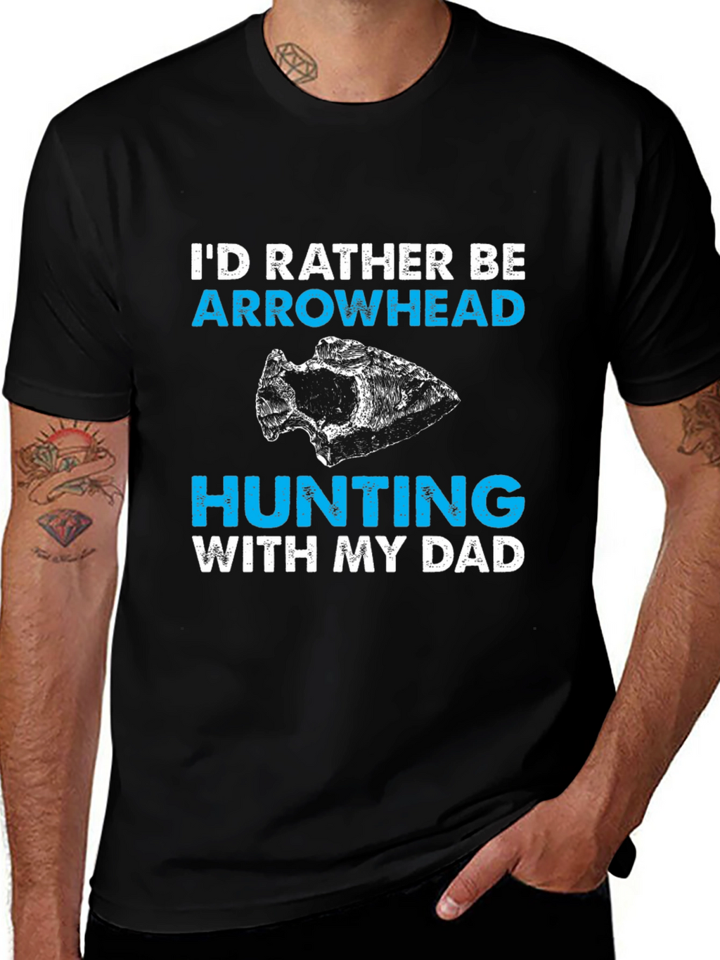 Arrowhead Hunting With My Dad T-Shirt