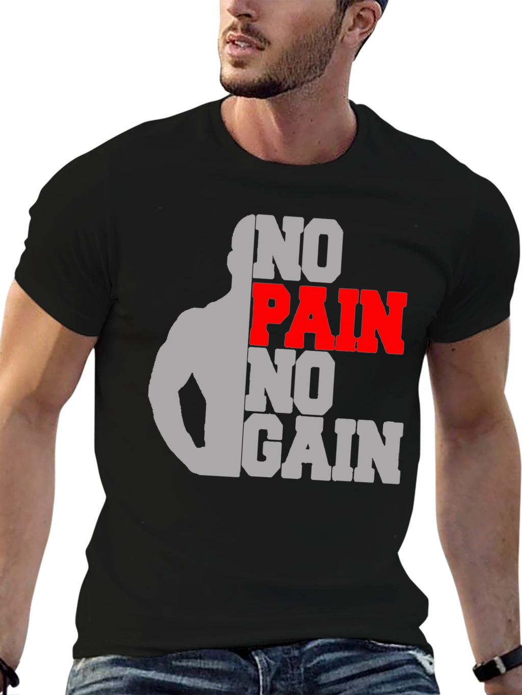 No Pain No Gain Gym T-Shirt