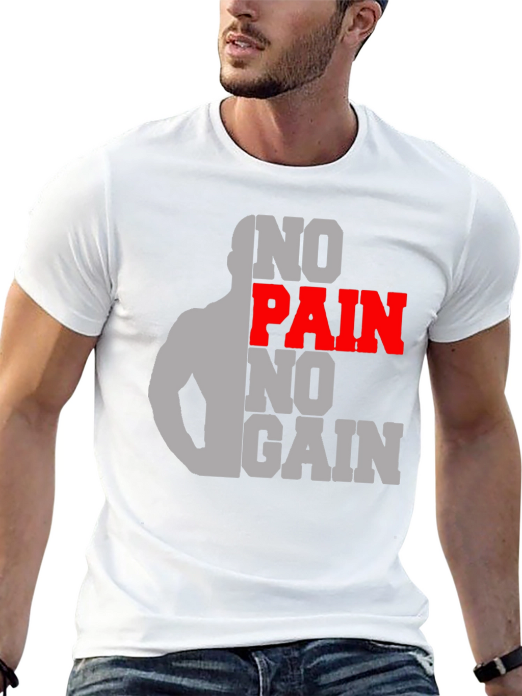 No Pain No Gain Gym T-Shirt
