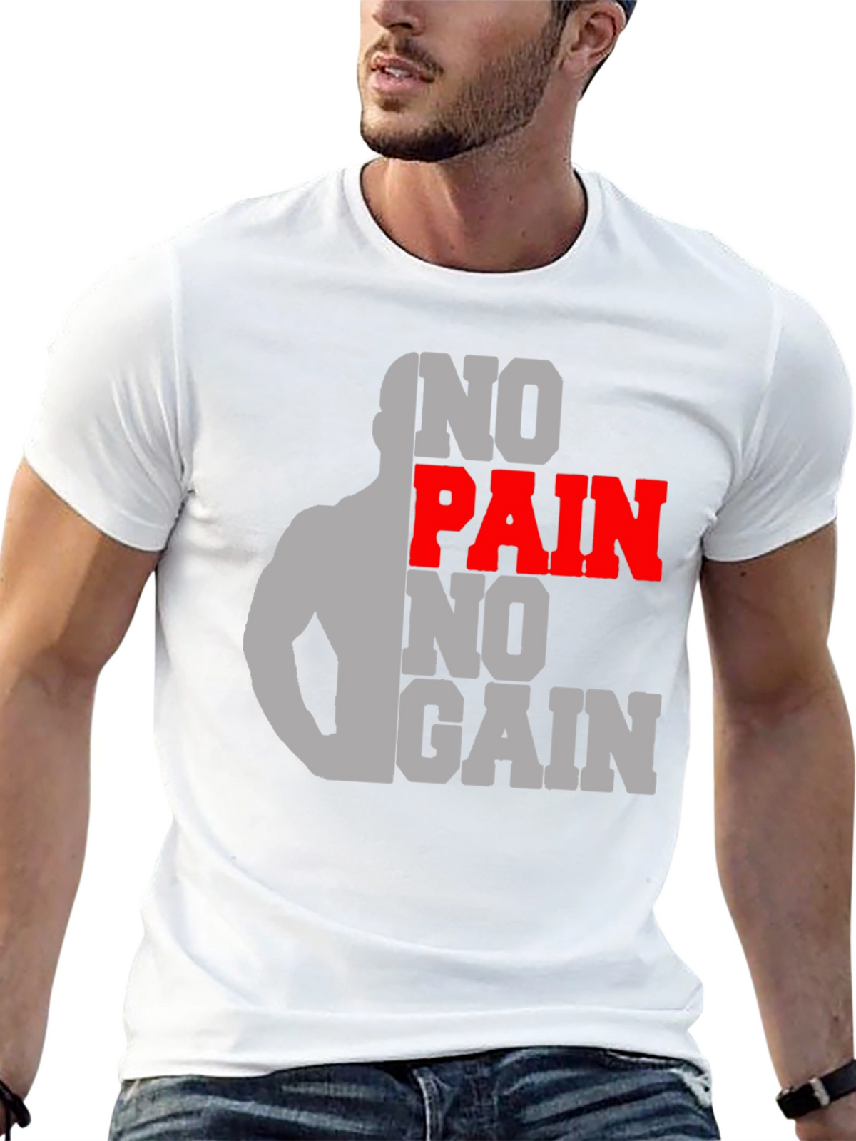 No Pain No Gain Gym T-Shirt