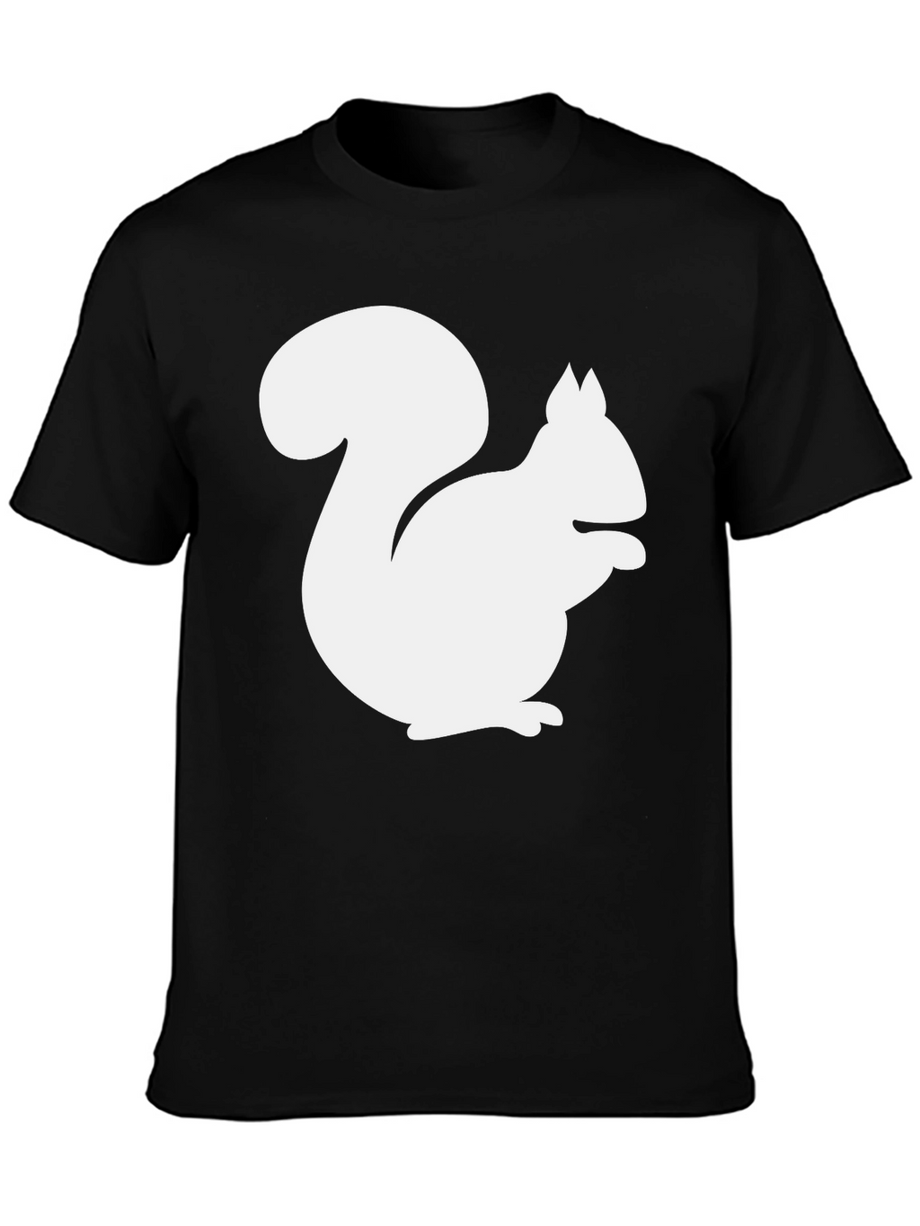 Squirrel Graphic T-Shirt - Black