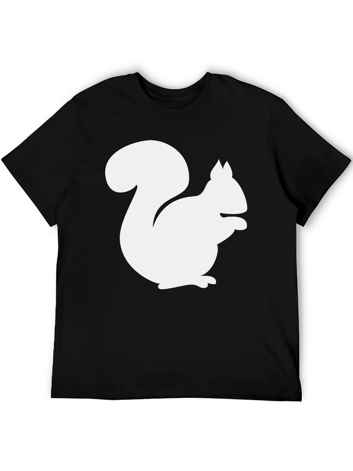 Squirrel Graphic T-Shirt - Black
