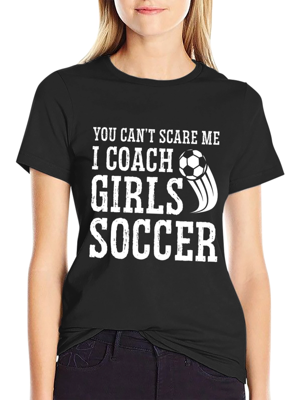 Girls Soccer Coach T-Shirt - Funny Graphic Tee