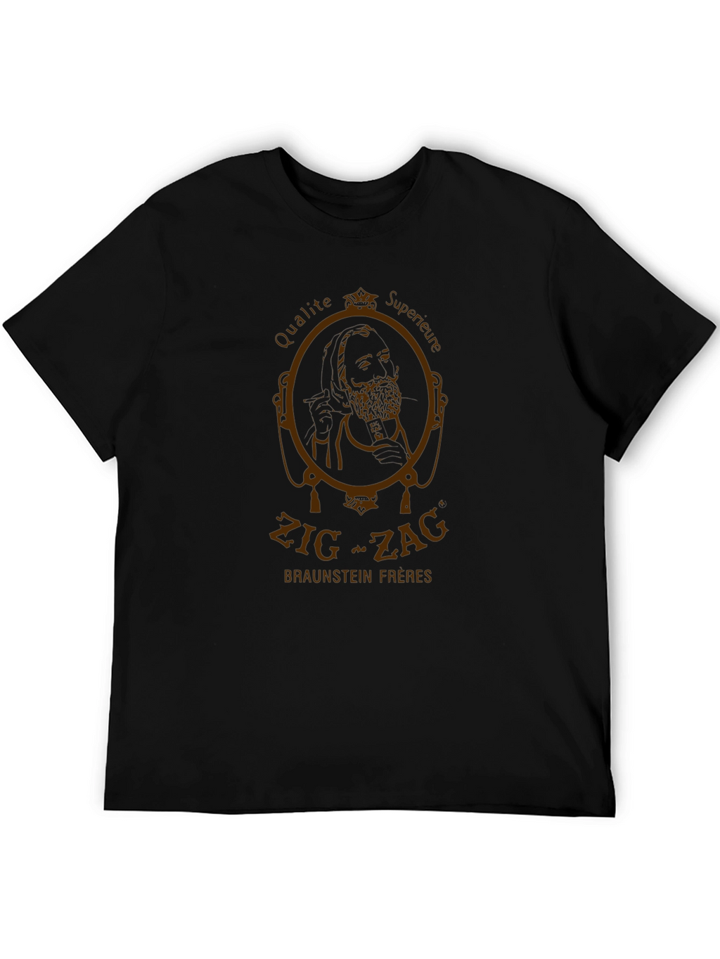 Zig-Zag Braunstein Freres Graphic T-Shirt