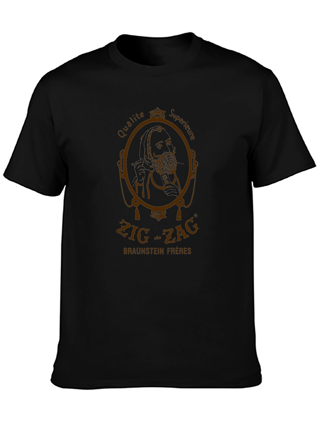 Zig-Zag Braunstein Freres Graphic T-Shirt