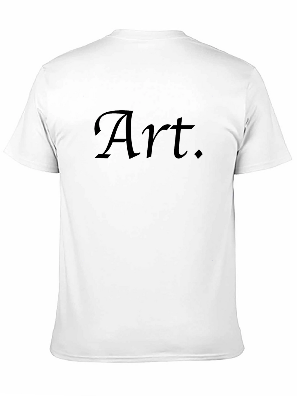 Stylish Art. Black Graphic Tee