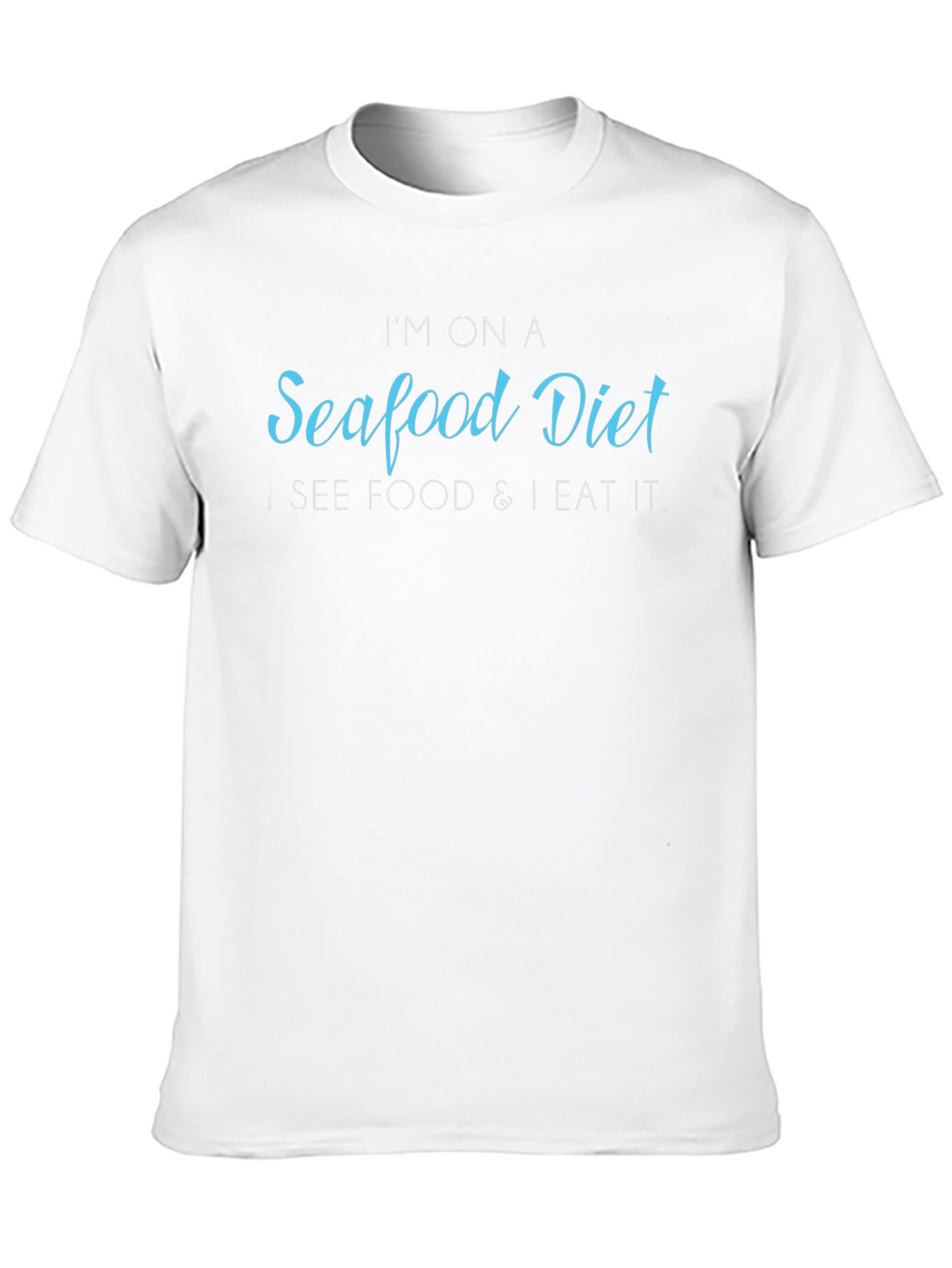 Seafood Diet Funny T-Shirt