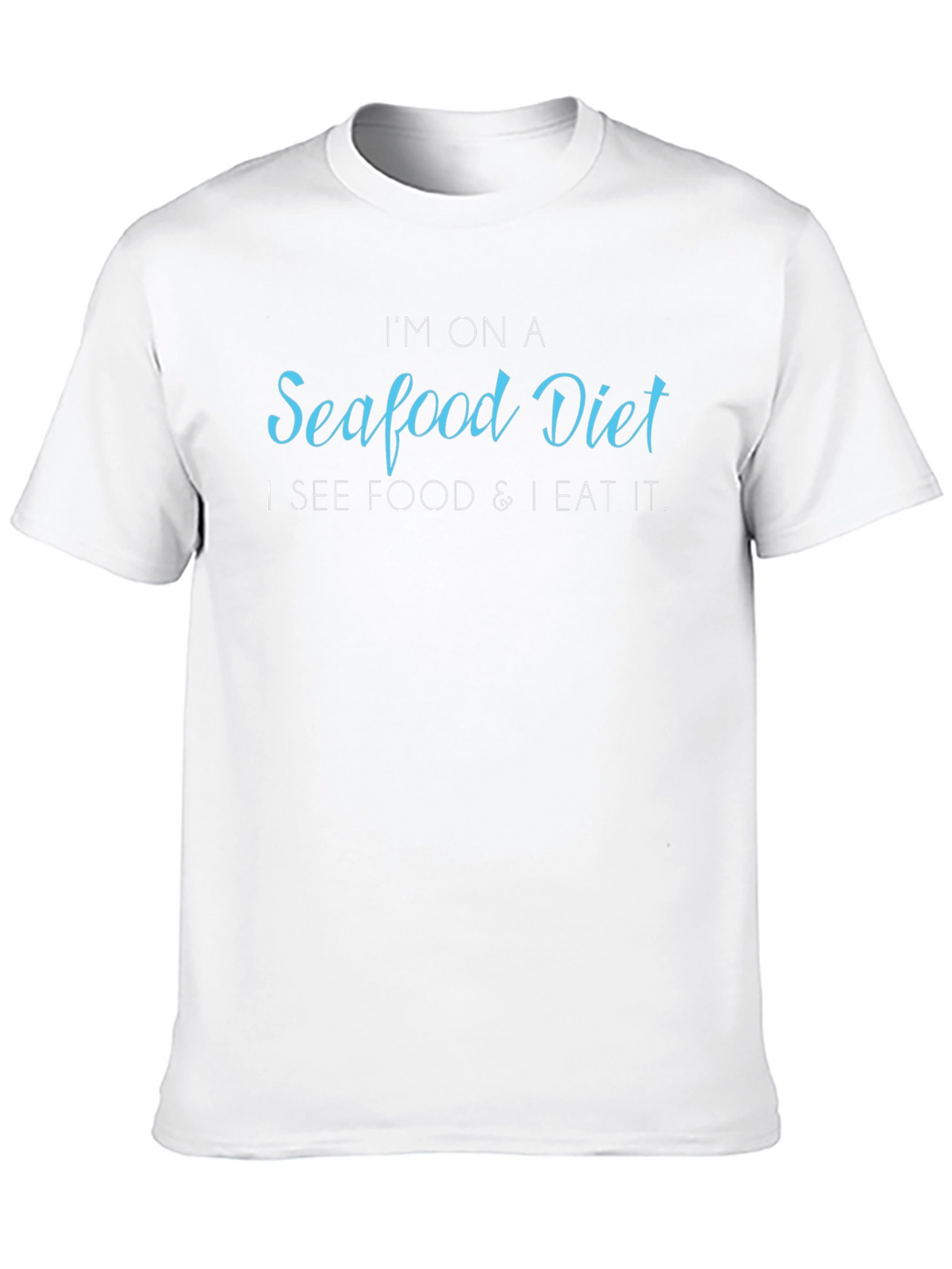 Seafood Diet Funny T-Shirt