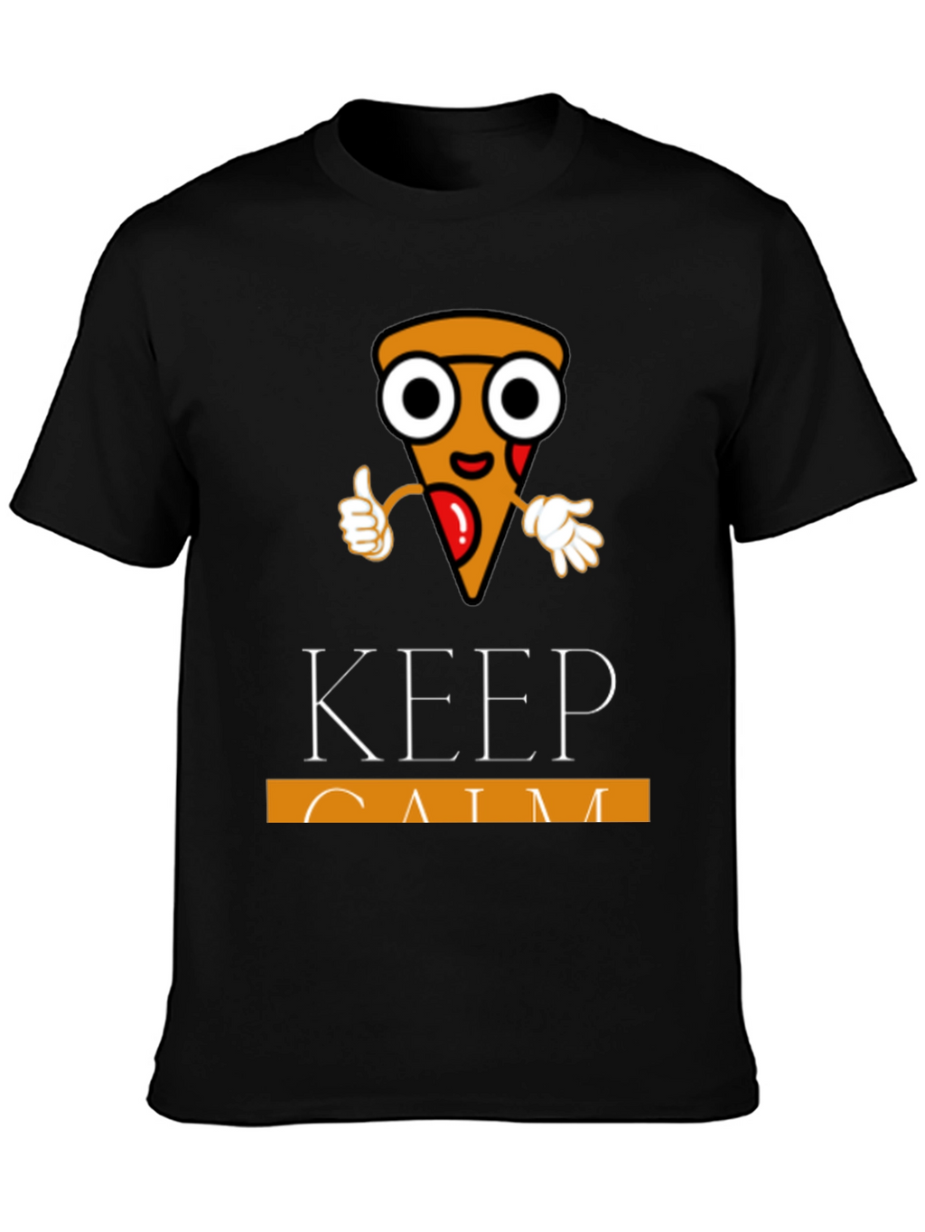 Keep Calm Pizza T-Shirt