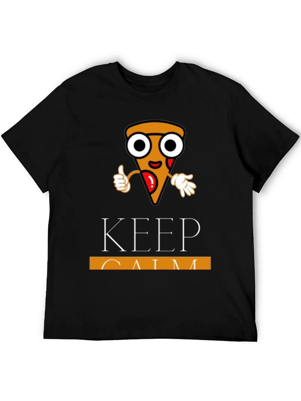 Keep Calm Pizza T-Shirt
