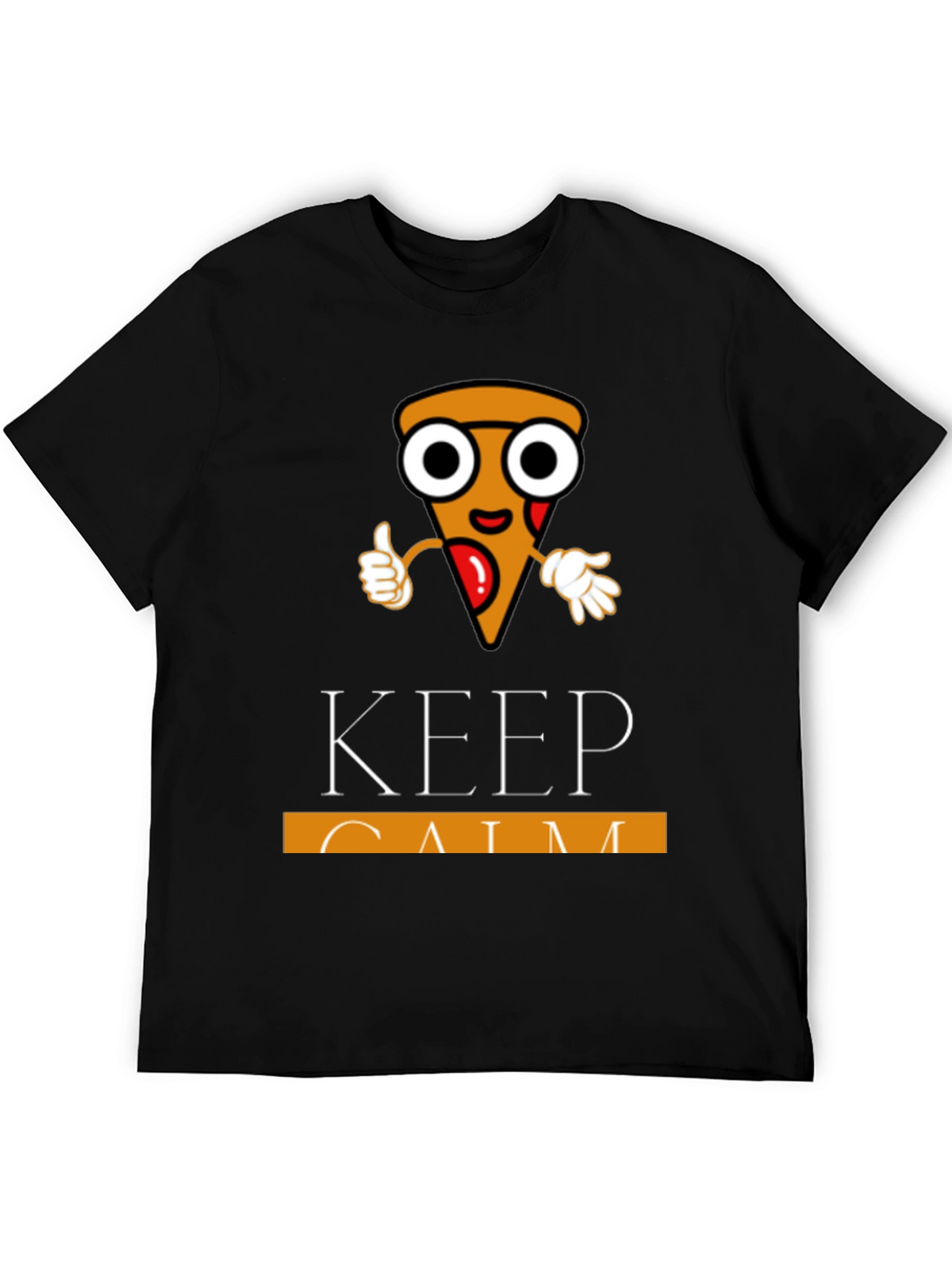 Keep Calm Pizza T-Shirt