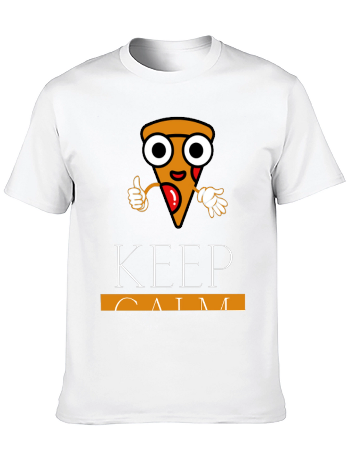 Keep Calm Pizza T-Shirt