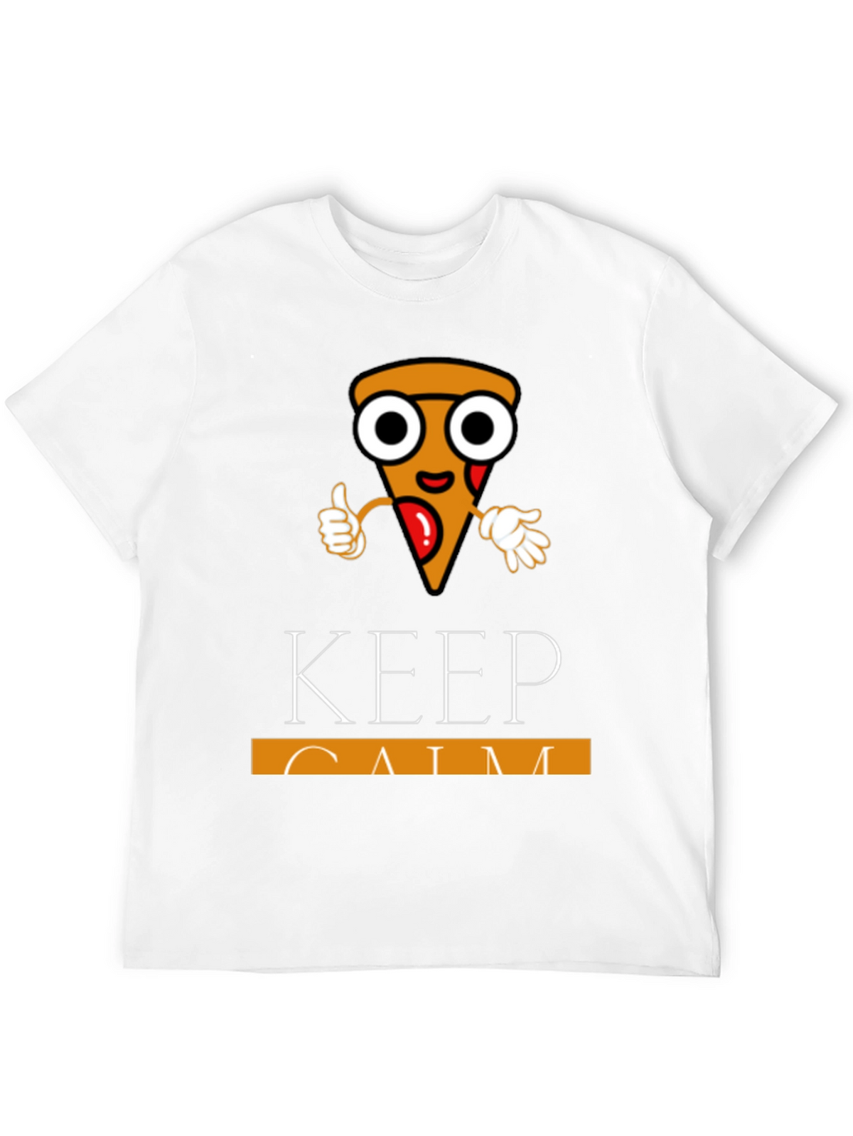 Keep Calm Pizza T-Shirt